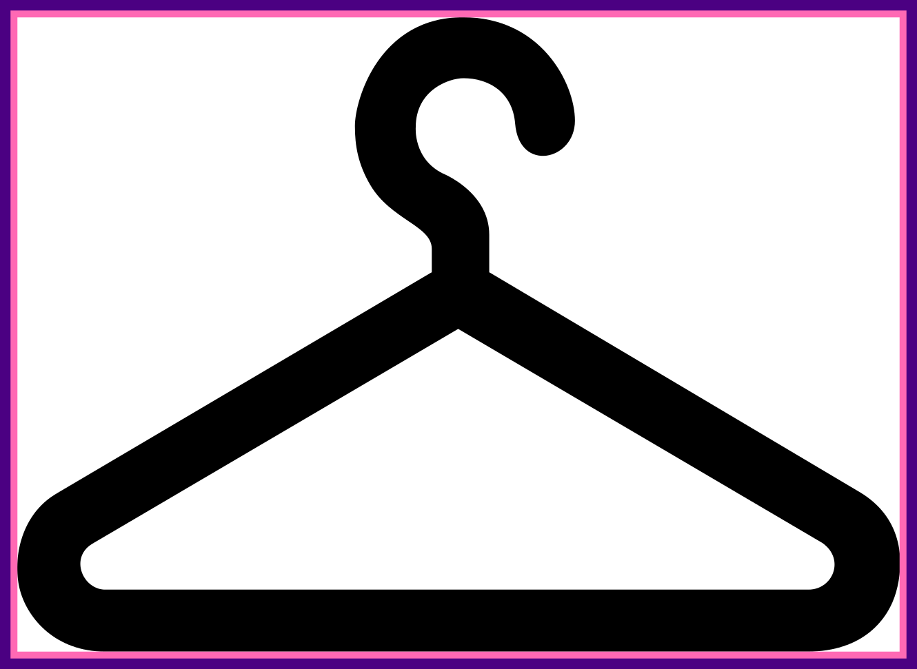 Pretty Free For Download On Rpelm Incredible - Clothes Hanger Clipart (1330x971), Png Download