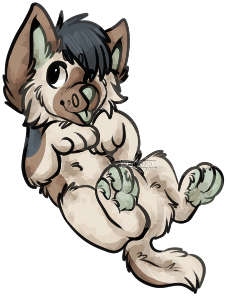 Thanks, Ya Turd - Cartoon Clipart (501x636), Png Download