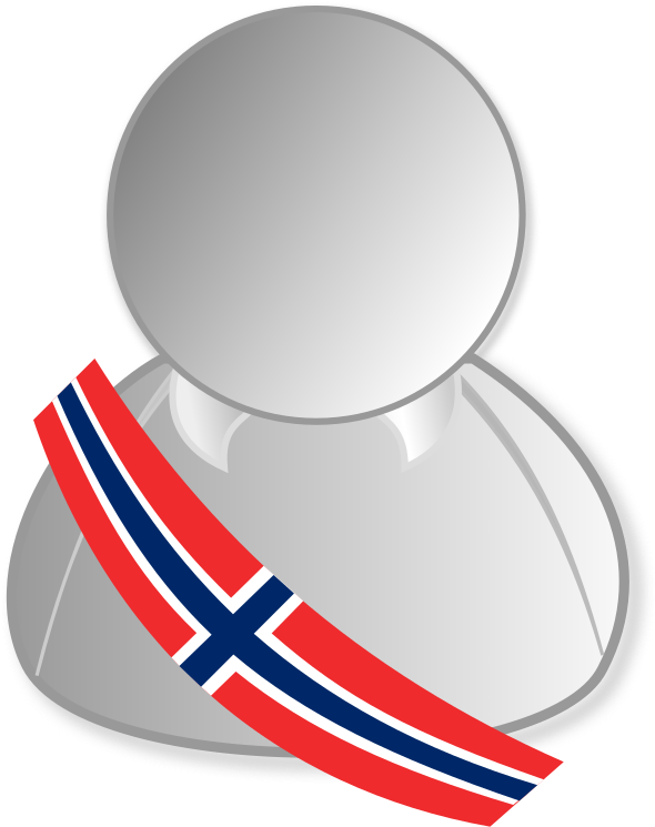 Norway Politic Personality Icon - Amsn Icon Svg Clipart (614x768), Png Download