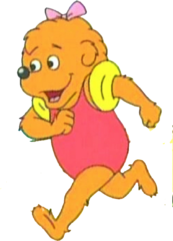 New Photos Of Characters - Berenstain Bears Swimsuit Clipart (600x885), Png Download