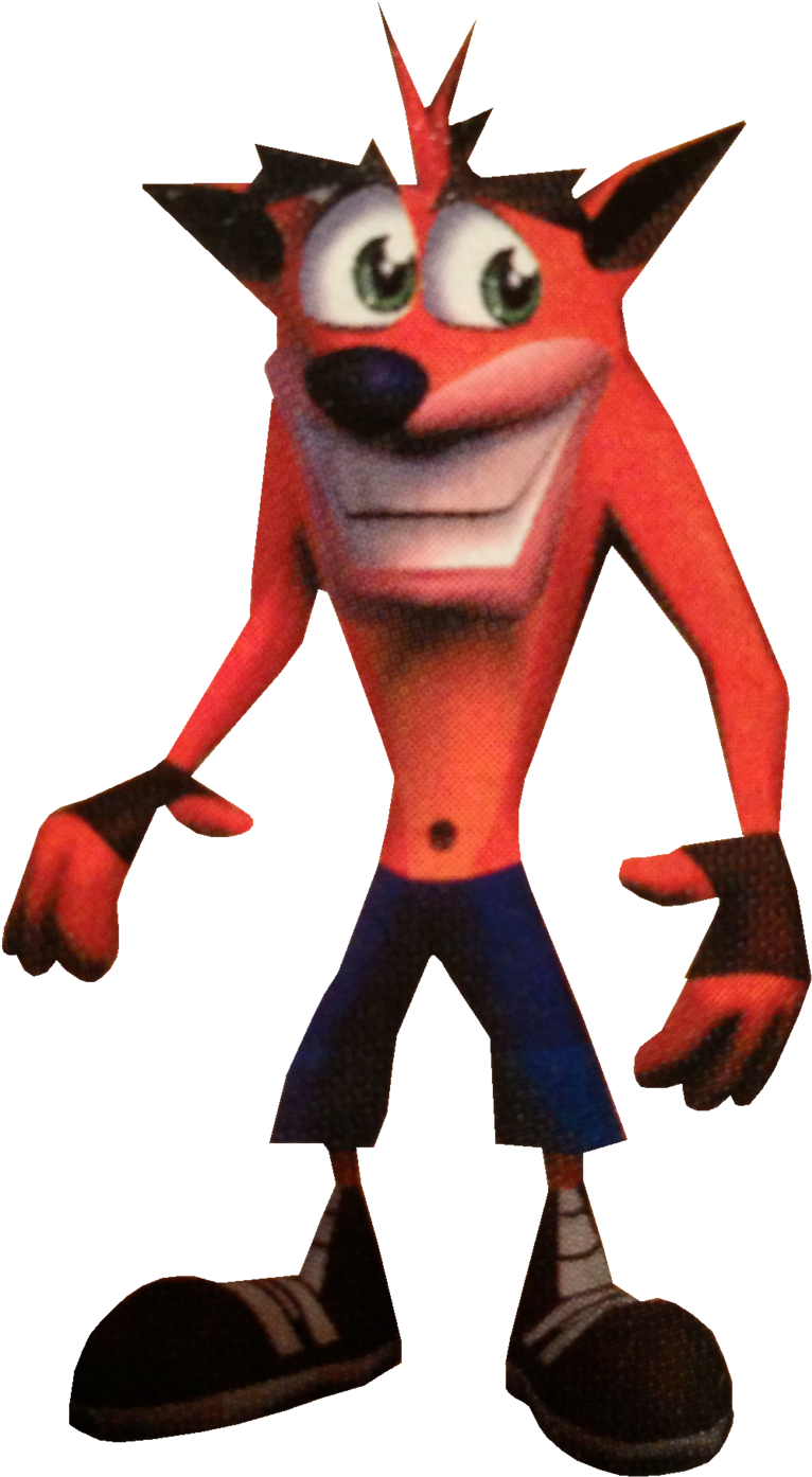 This Png File Is About Wreck , Free Anime , Crash , - Crash Bandicoot Clipart (800x1429), Png Download