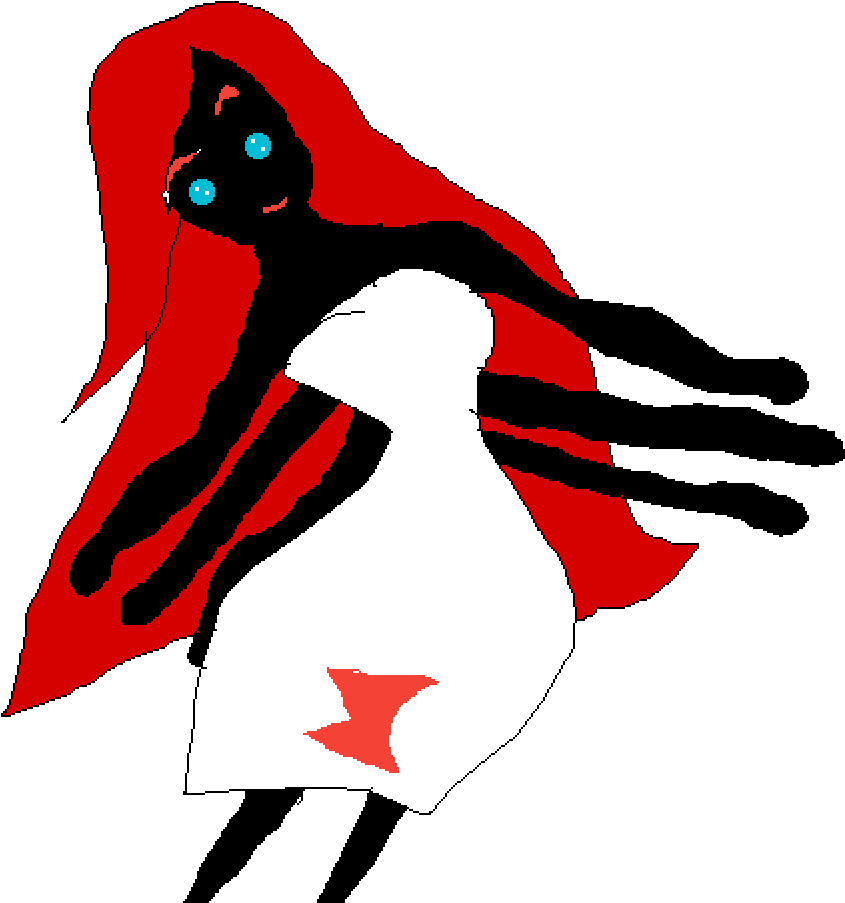 Black Widow Spider Furry - Illustration Clipart (1000x1000), Png Download