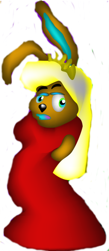 More Focused On My Beta Design Of Jazz Jackrabbit - Jazz Jackrabbit Clipart (393x834), Png Download