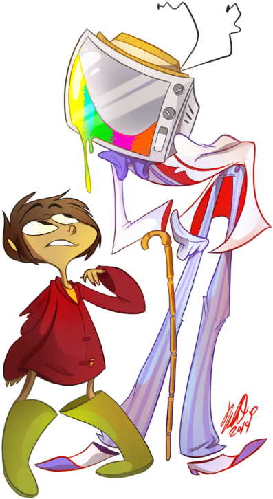 Of The Characters From Her Lovely And Extremely Unique - Hero Rgb Hero Property Of Hate Clipart (427x750), Png Download