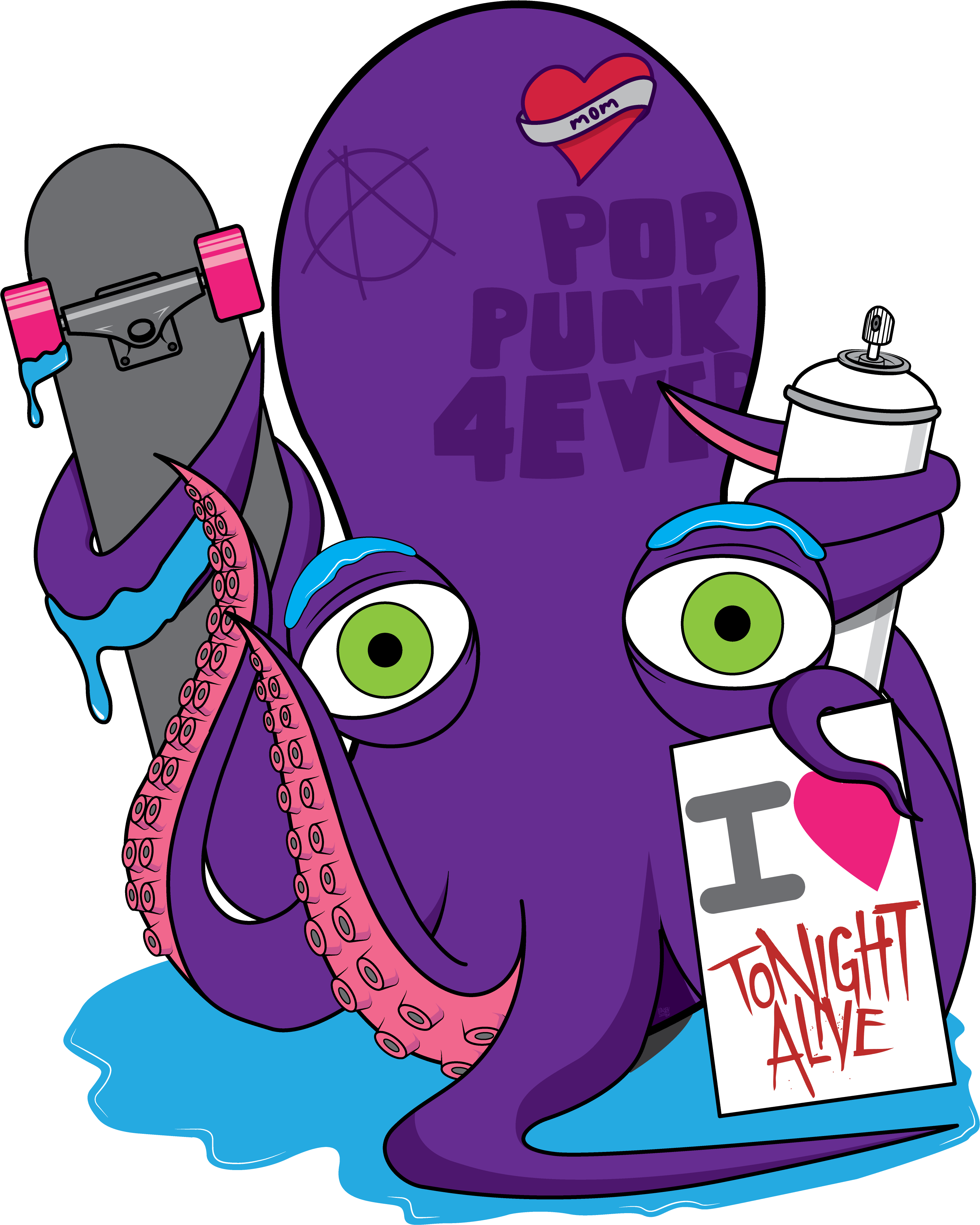 Tonight Alive Clipart (600x741), Png Download
