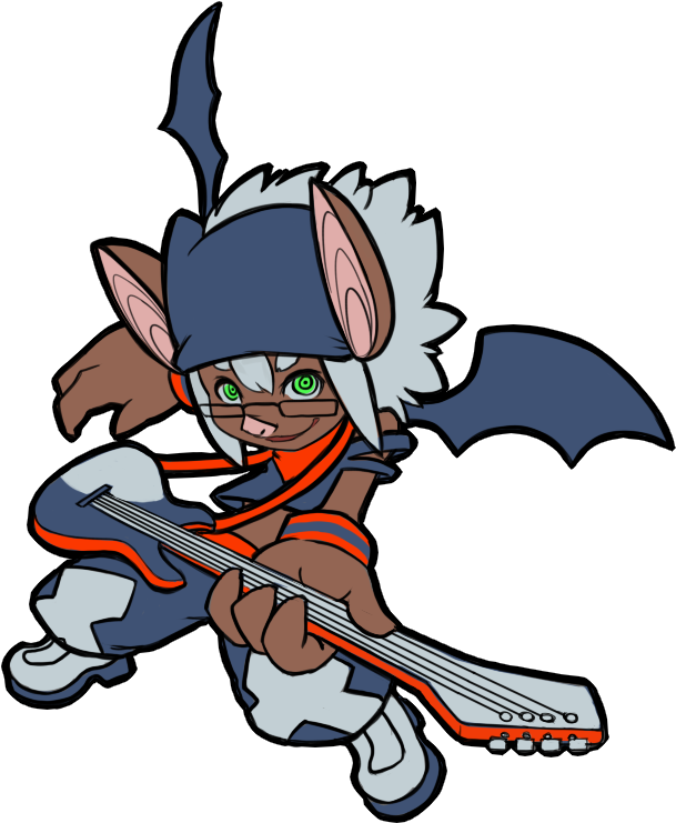 ““hi There The Name Is Vat Vat The Bat~ - Cartoon Clipart (724x790), Png Download