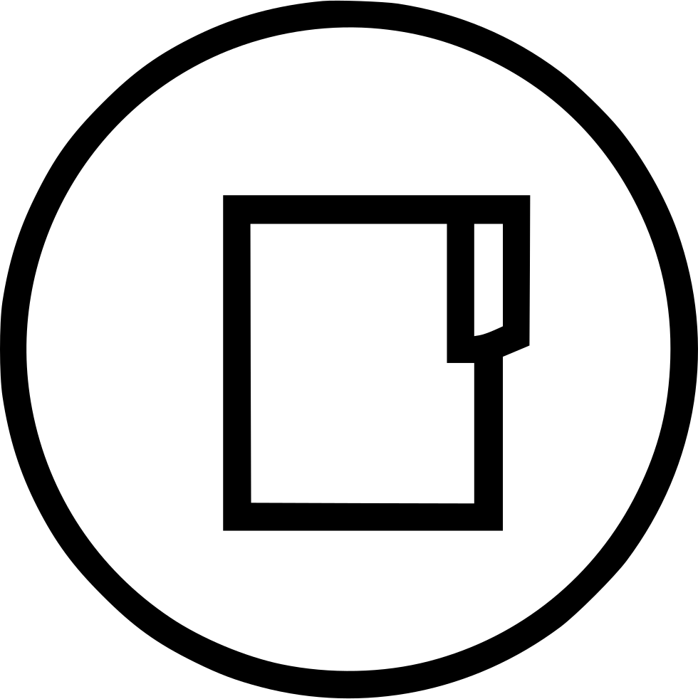 Directory Data Information Instruction - Circle Clipart (980x982), Png Download