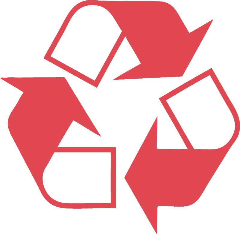 Superior Raw Materials - Recycling Logo Black And White Clipart (802x780), Png Download