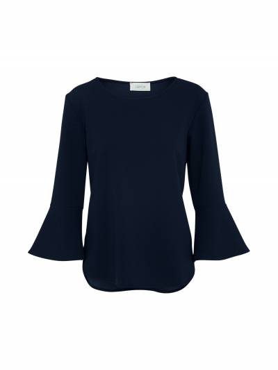 Cartoon Sweatshirt Navy Von Cartoon Clipart (400x533), Png Download