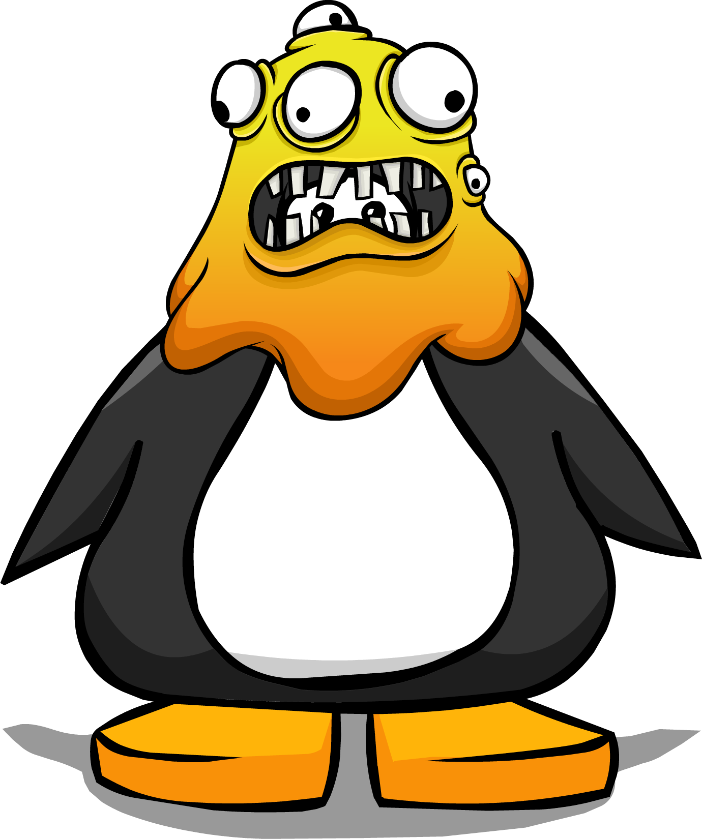Club Penguin Clipart (1380x1650), Png Download