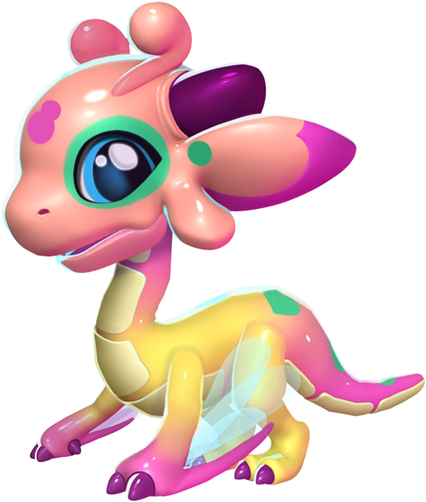 Pixie Dot Dragon Baby - Dragon Mania Legends Pixie Dot Clipart (872x1026), Png Download