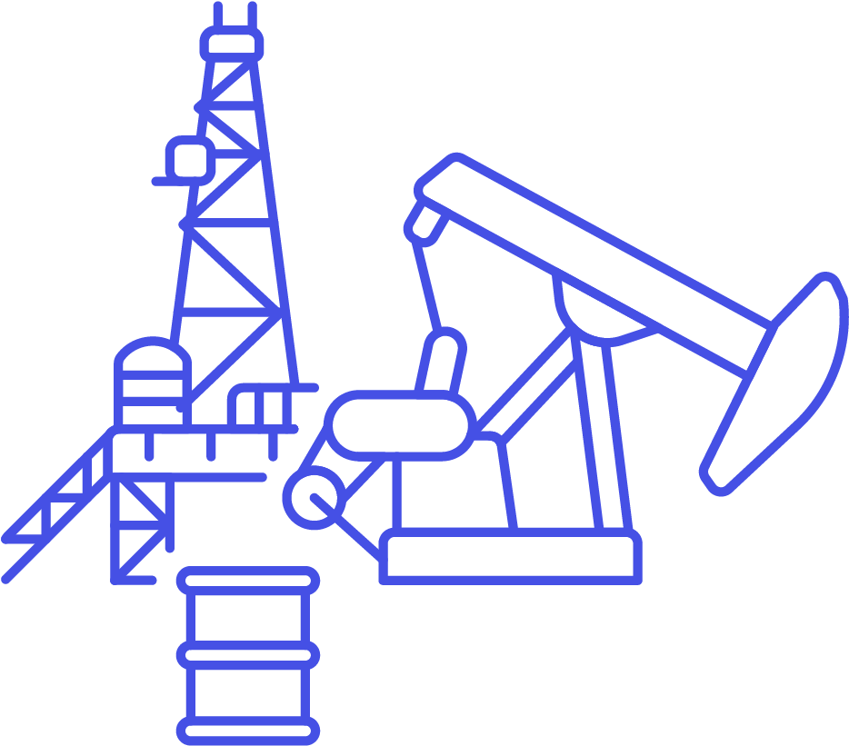 03 Oil Well Pump Jack Clipart (1025x1148), Png Download