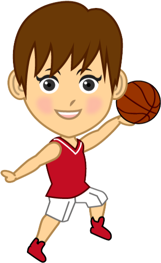 Clipart Child Basketball - Png Download (480x640), Png Download