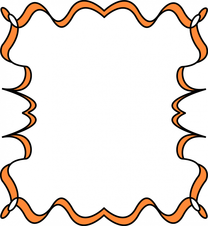 Halloween ~ Clip Art Of Halloween Imageshalloween Animated - Border Picture Frame Halloween - Png Download (728x792), Png Download
