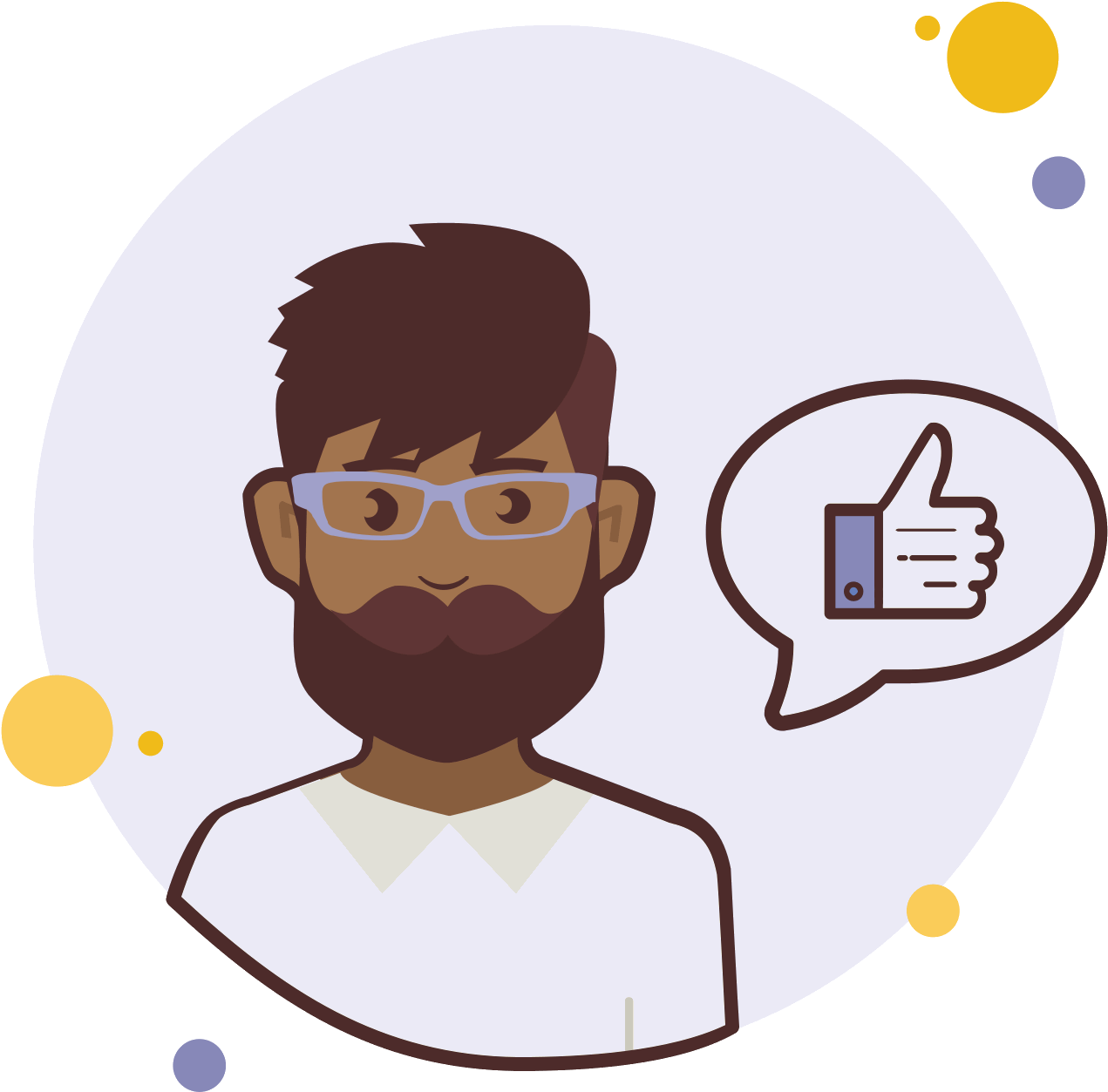 Man With Beard Like Icon - Icon Clipart (1600x1600), Png Download