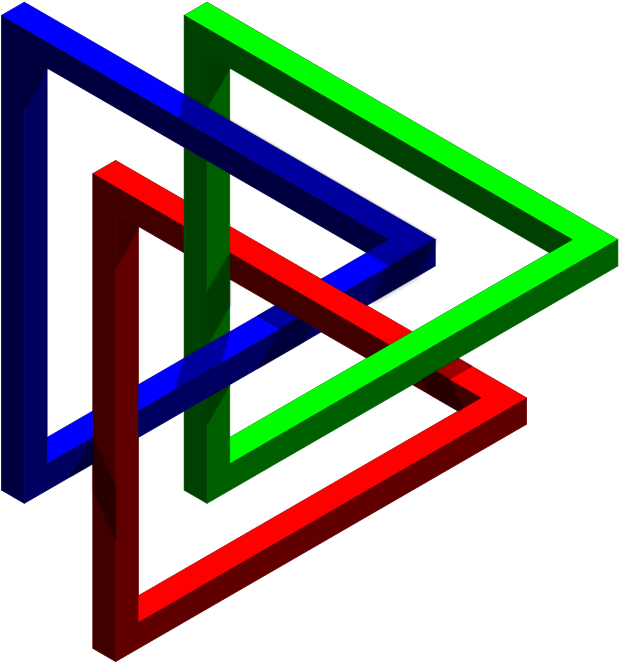 By Jarda - Penrose Triangle Clipart (757x800), Png Download