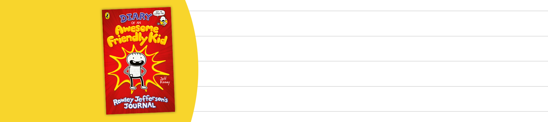 New Wimpy Kid Book - Diary Of A Wimpy Kid Clipart (1920x430), Png Download