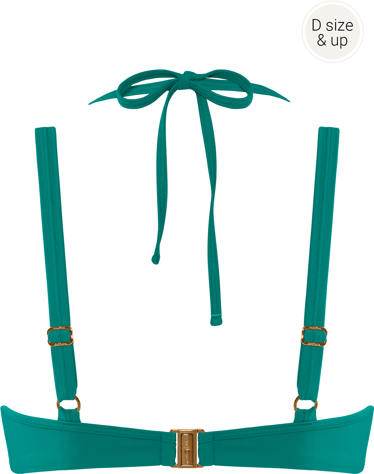 La Flor Plunge Balcony Bikini Top - Bikini Clipart (1333x2000), Png Download