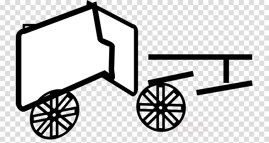 Wagon Clipart Wheel Car Clip Art - Wagon - Png Download (900x480), Png Download