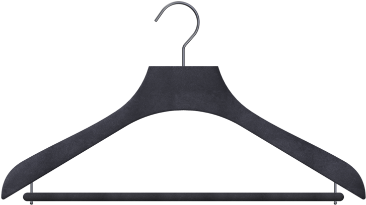 Custom Hangers - Clothes Hanger Clipart (1024x724), Png Download