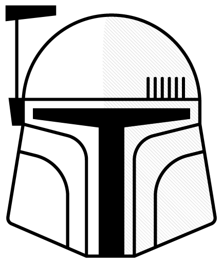 Robotar Boba Fett - Arch Clipart (800x600), Png Download