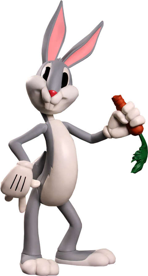 Bugs Bunny 24 Action Figure - Rabbit Clipart (480x892), Png Download