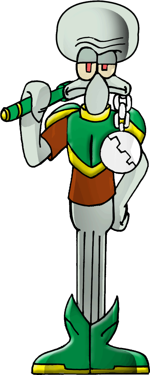 Ultima Charac Repair 26 Squid - Wiki Clipart (858x1700), Png Download