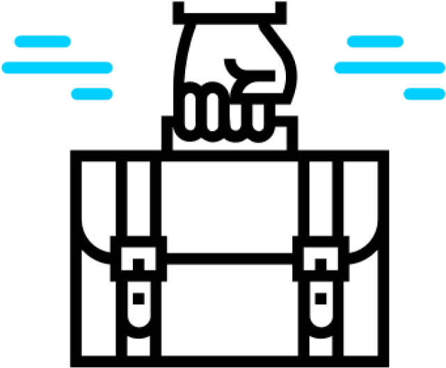 An Illustration Of A Briefcase - Briefcase Clipart (940x627), Png Download