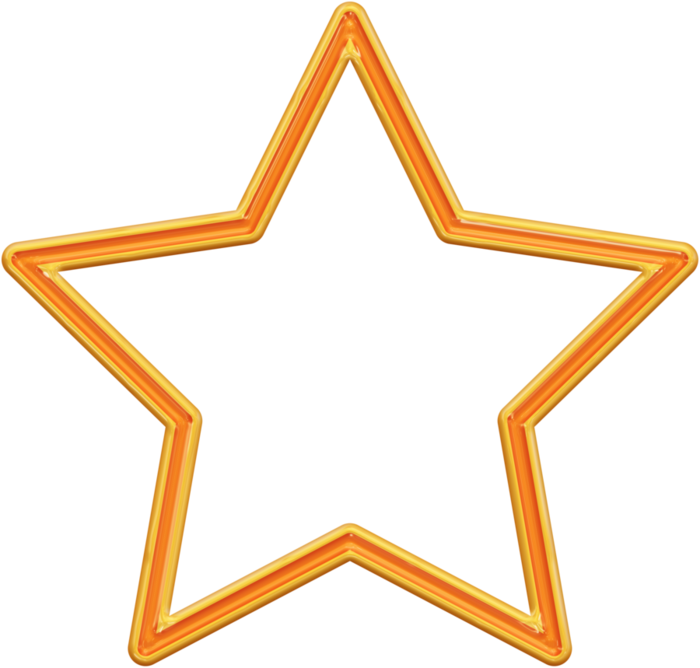 Overthemoon Star Frame2 Yellow Over The Moon, Stargazing, - Famous Icon Png Clipart (700x668), Png Download