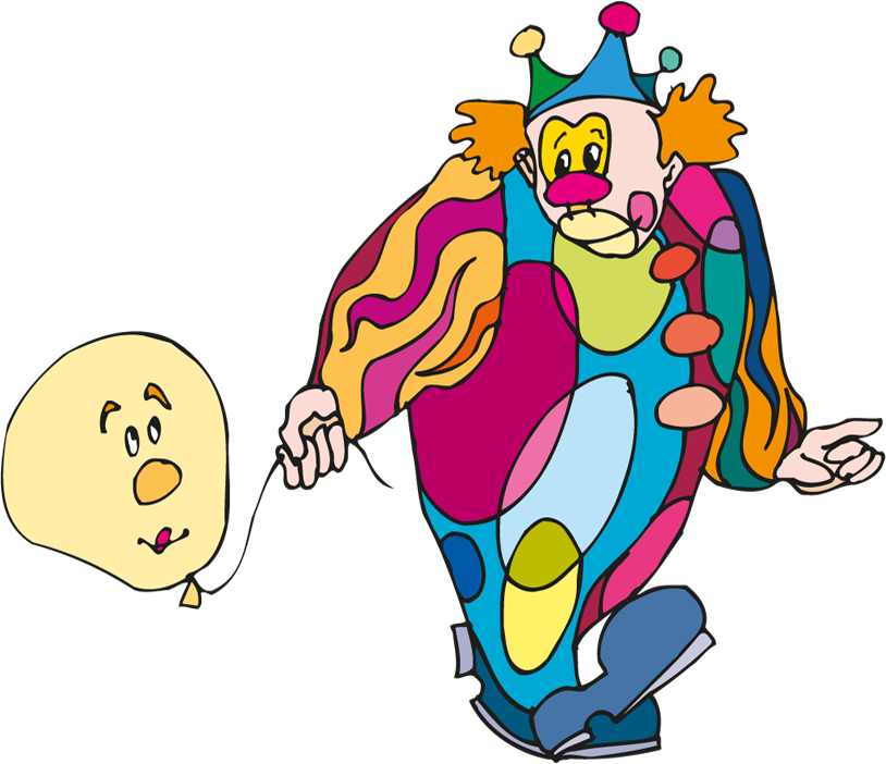 Clowns And Balloons - Balloon Clip Art - Png Download (814x702), Png Download