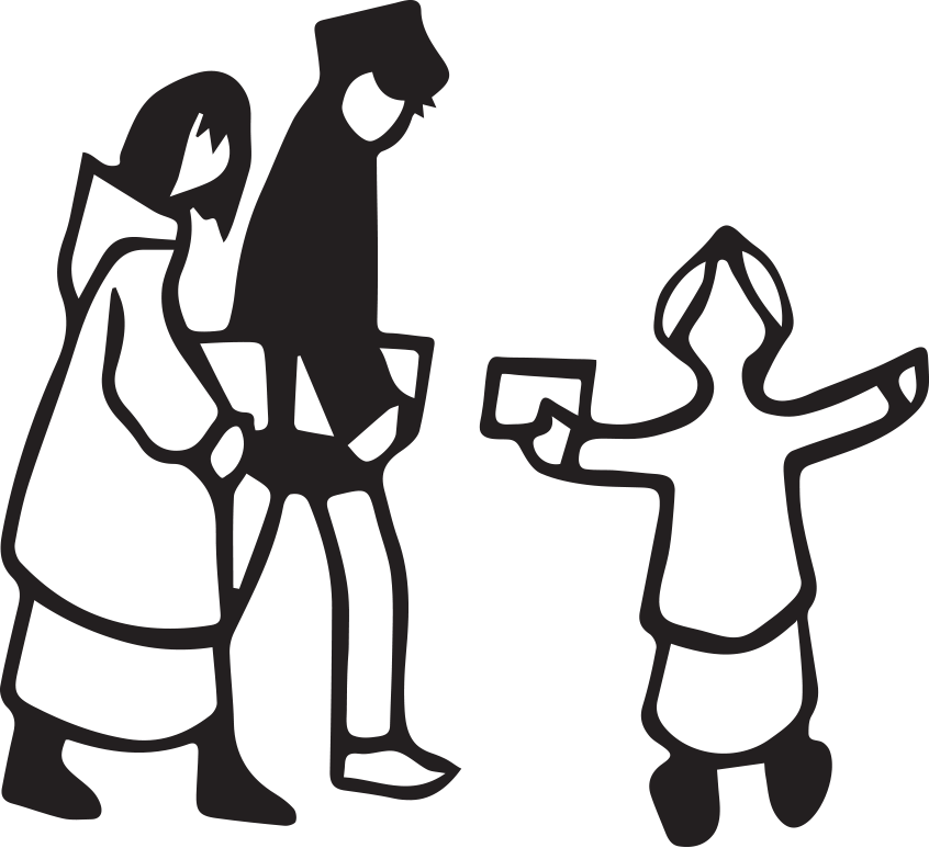 Ted Harrison - Artist Clipart (846x773), Png Download