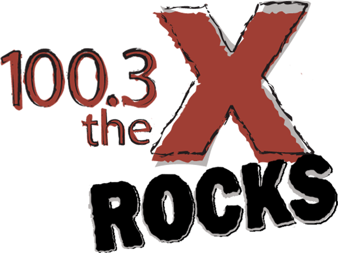 The X Rocks Logo Clipart (677x506), Png Download