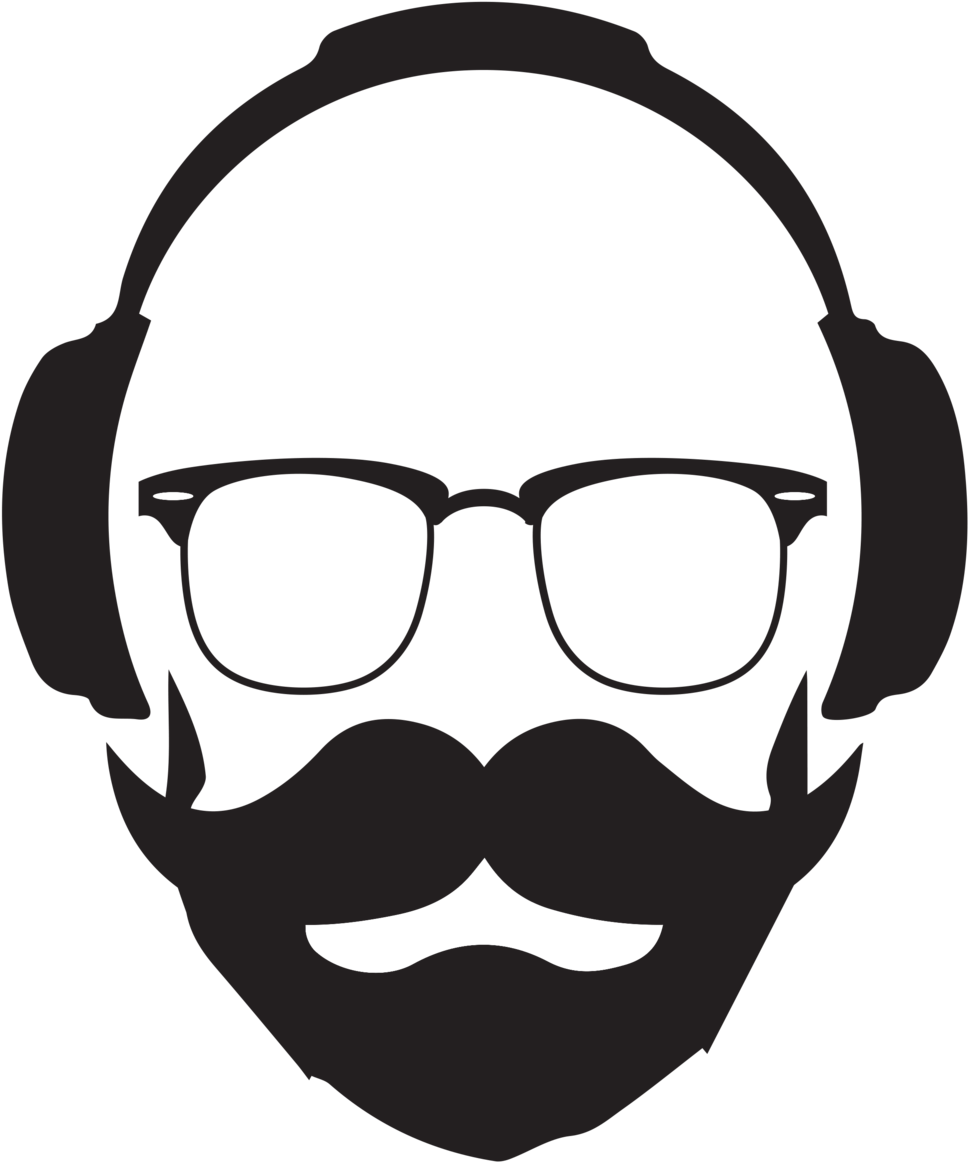 Hipster Logo Png Clipart (1013x1200), Png Download