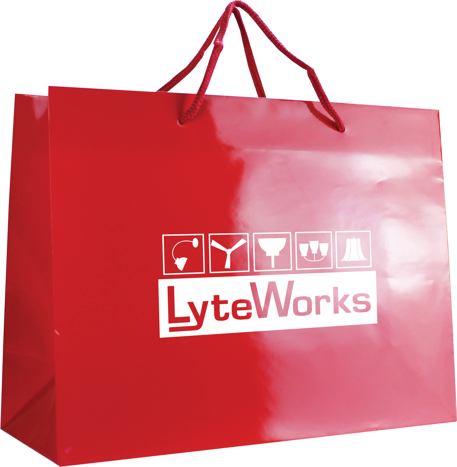 Lyteworks - Bag Clipart (1600x1600), Png Download