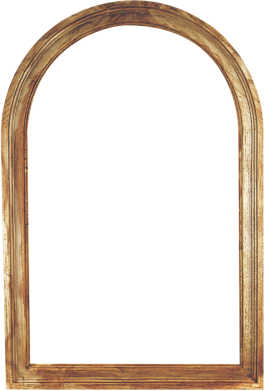 Picture Frame Clipart /m/083vt Picture Frames Wood - Polyurethane - Png Download (530x784), Png Download