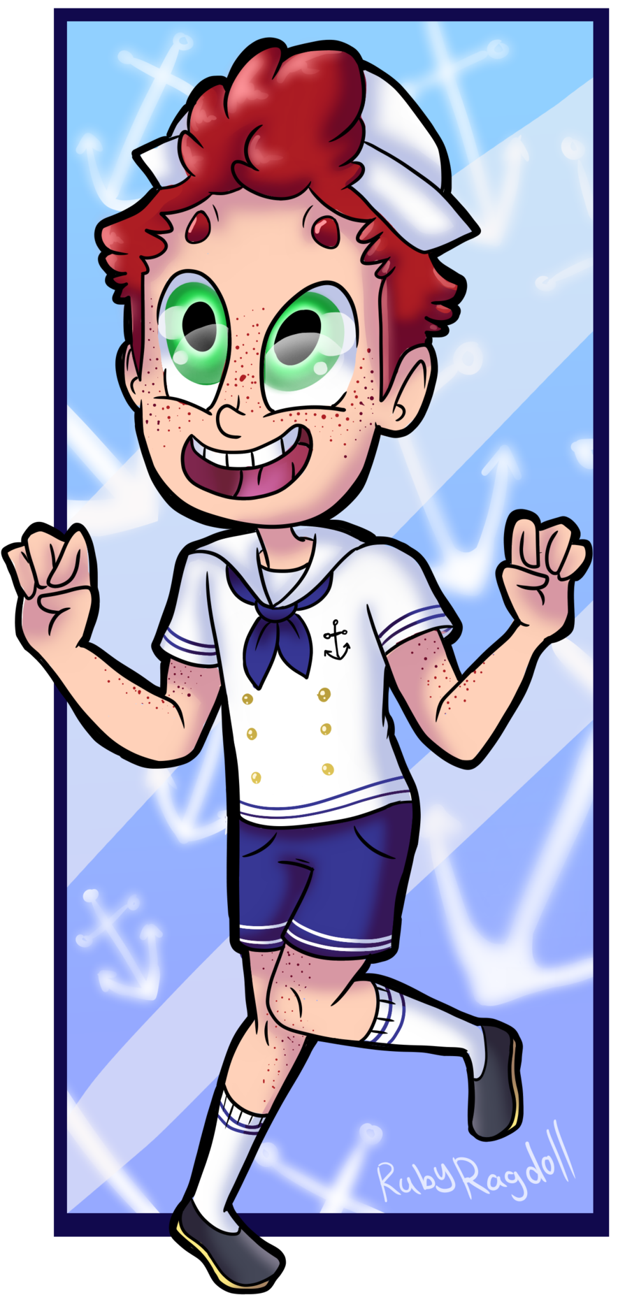 My Boyfriend Wanted To See A Lil Davey Dressed As A - Cartoon Clipart (1280x1912), Png Download