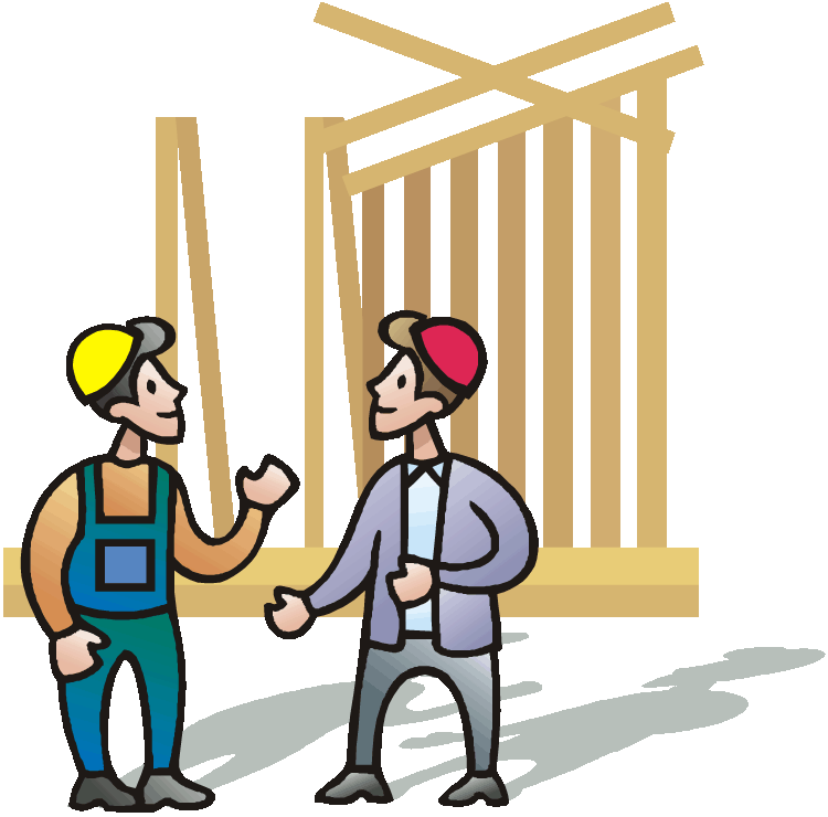 Contractor Clipart Permit - Building Structures Clipart - Png Download (750x740), Png Download