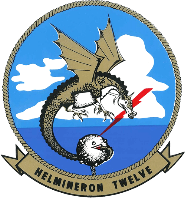 Formed From Helicopter Combat Support Squadron Six - Helmineron 12 Clipart (735x709), Png Download