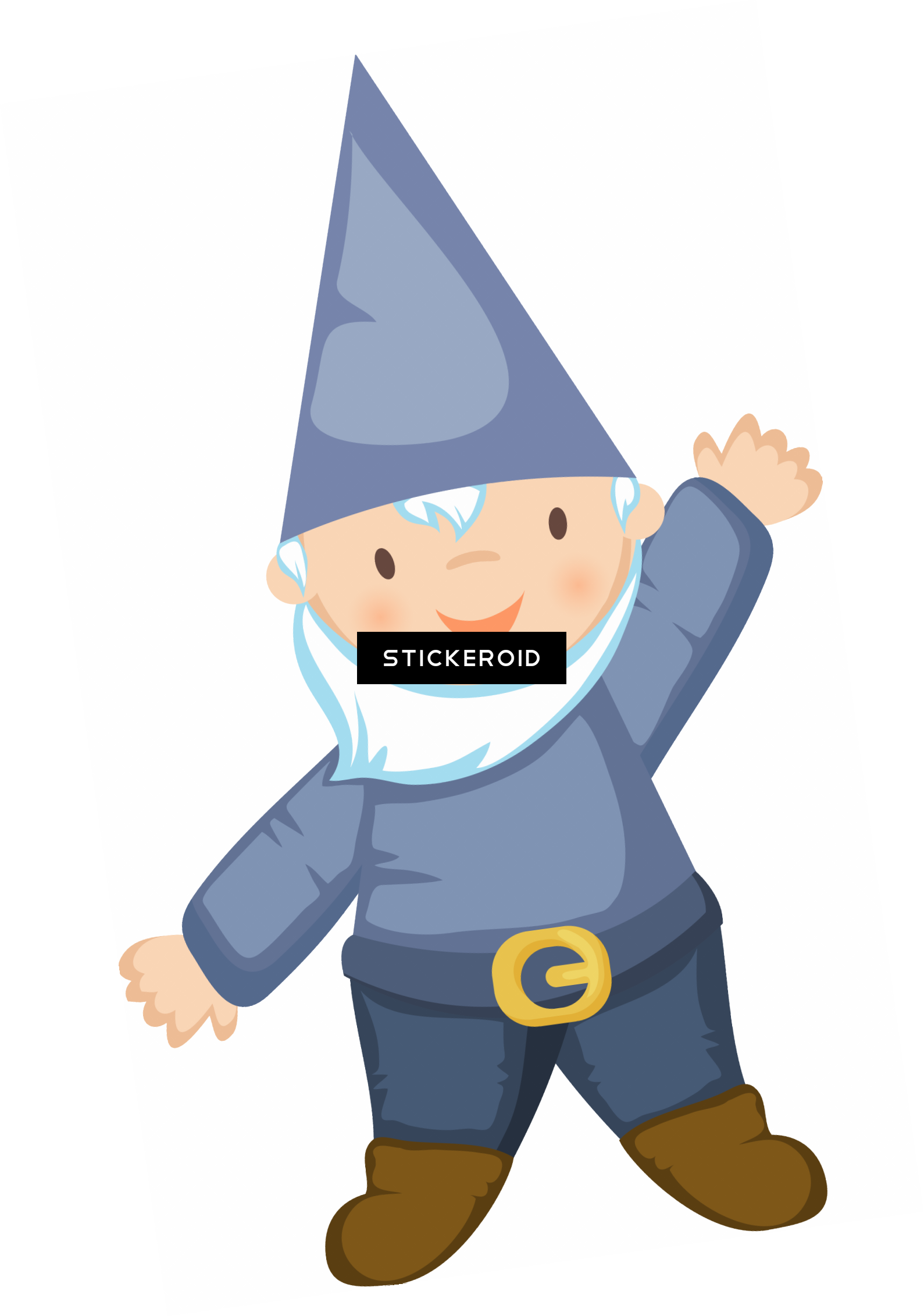 Vintage Garden Gnome Statue - Portable Network Graphics Clipart (1589x2262), Png Download