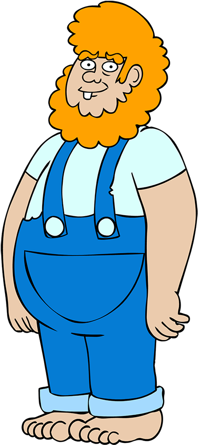 Billy - Ownage Pranks Hillbilly Clipart (407x900), Png Download