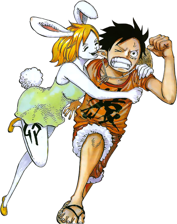 One Piece - One Piece Carrot X Luffy Clipart (620x780), Png Download
