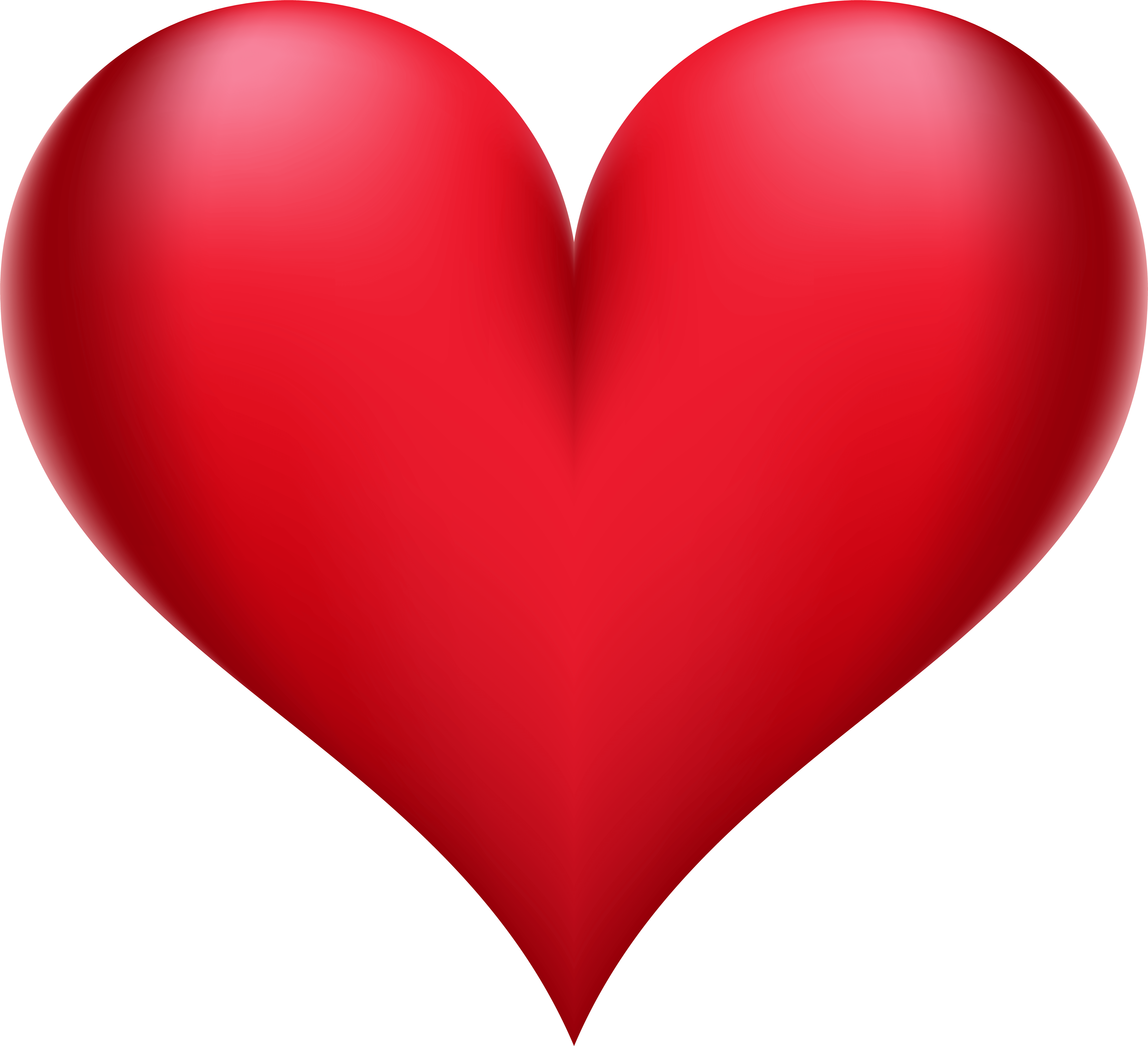 Clipart Heart Of Hearts - Heart Clipart Png Transparent Png (1024x933), Png Download