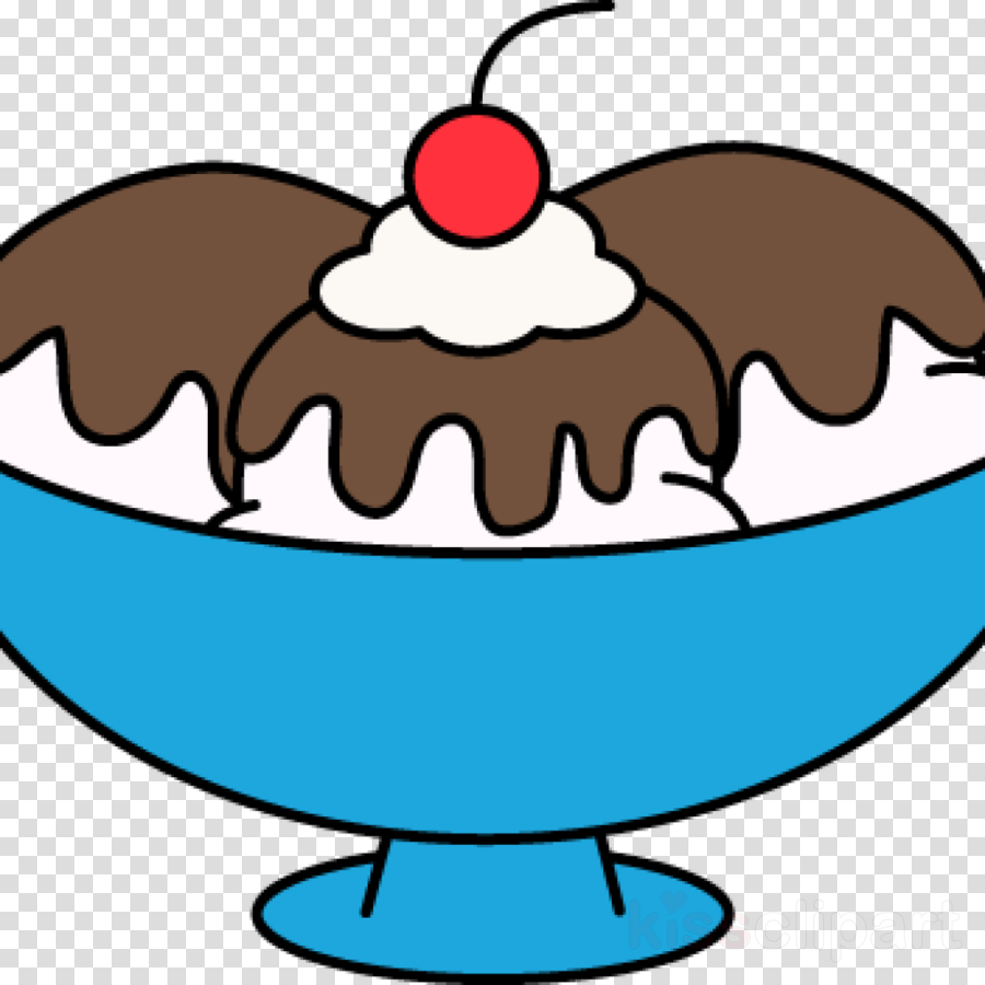 Clip Art Clipart Sundae Ice Cream Clip Art - Png Download (900x900), Png Download