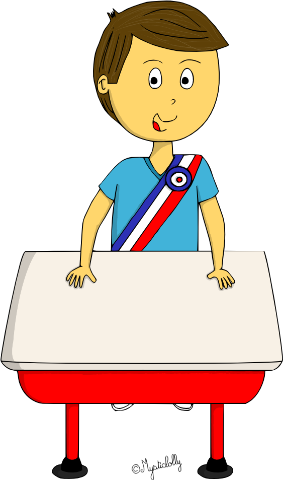 Le Président Du Conseil - Dessin Si J Étais Président Clipart (800x1000), Png Download