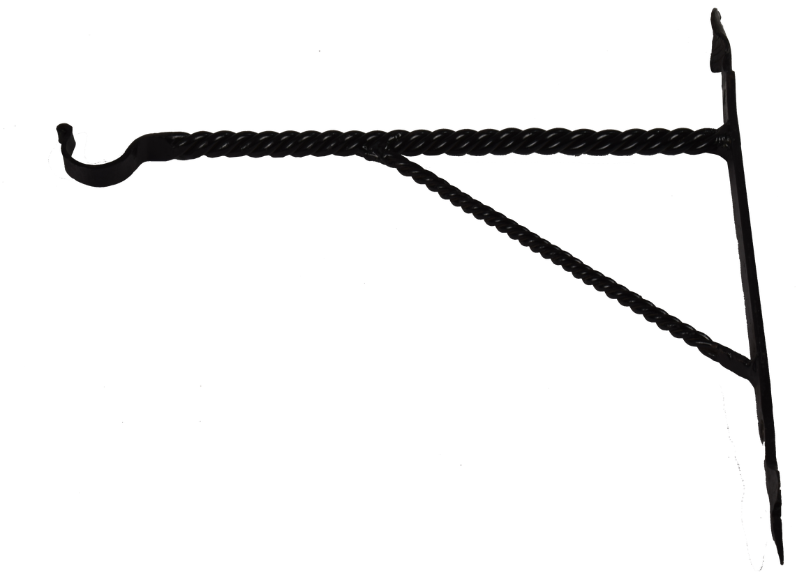 Garden Hanger Hand Forged - Garden Clipart (1280x853), Png Download