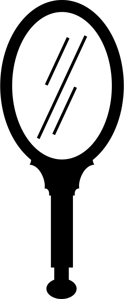 Png File - Free Svg Mirror Clipart (408x980), Png Download