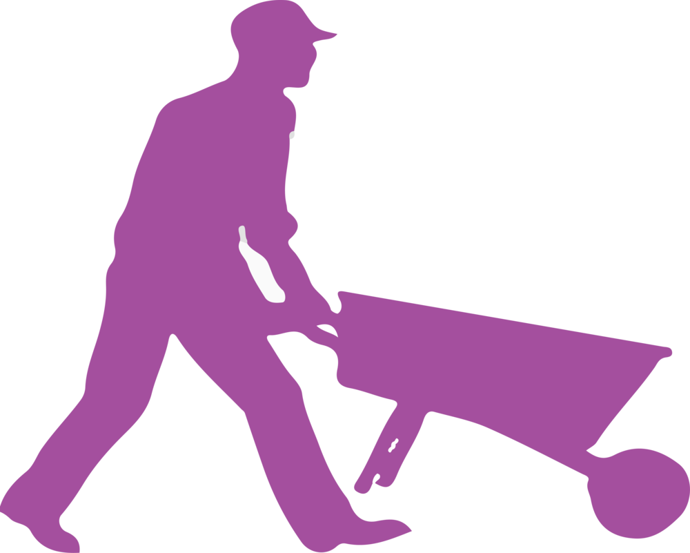 Farmer - Wall Decal Clipart (1000x801), Png Download