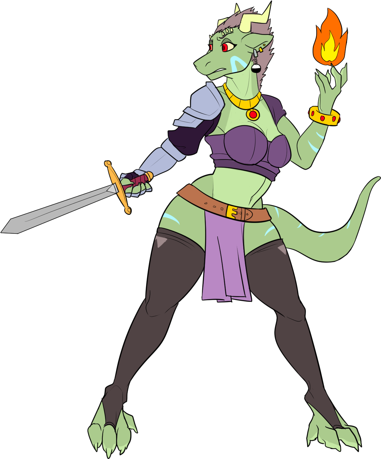 [p] Willow Battler - Cartoon Clipart (1394x1639), Png Download