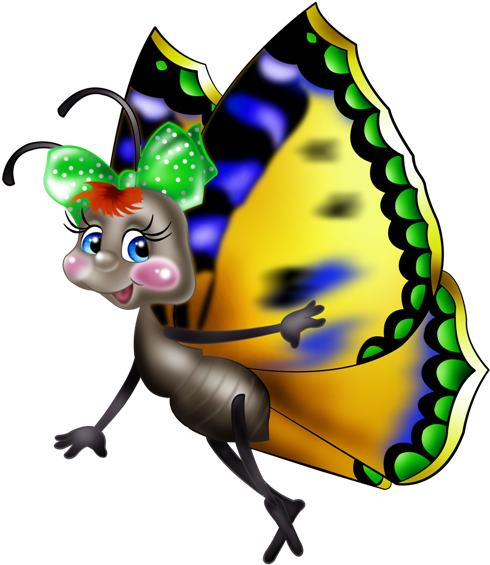 Butterfly - Метелик Пнг Clipart (600x600), Png Download