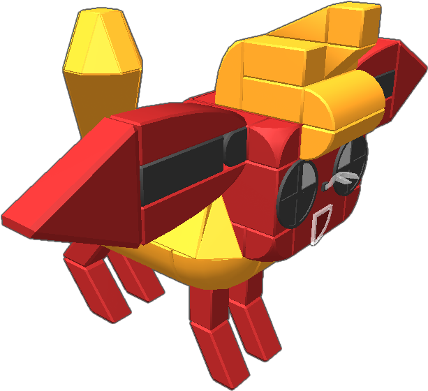 It Body's Fluffy Fur Lets Flareon Reach About 1,400 Clipart (768x768), Png Download